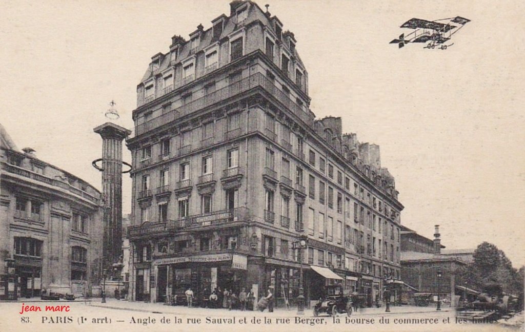 Paris Ier - Angle de la rue Sauval et de la rue Berger.jpg