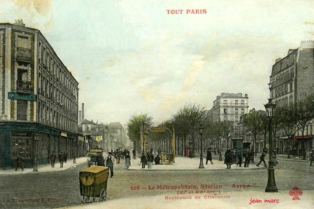 Tout Paris - 608 - Le Métropolitain, Station Avron - Boulevard de Charonne (XXe et XIe arrt.).jpg