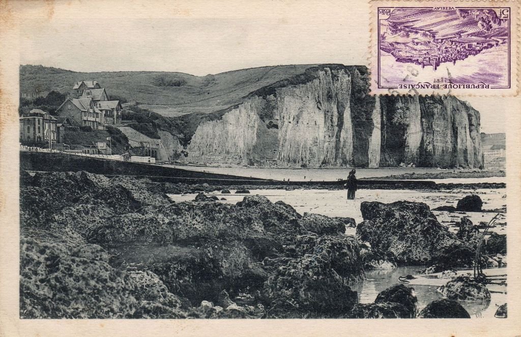 76  - LES PETITES DALLES - 3 - Vue prise d'Amont - Edition Vve  P. Dutot - 22-07-26.jpg