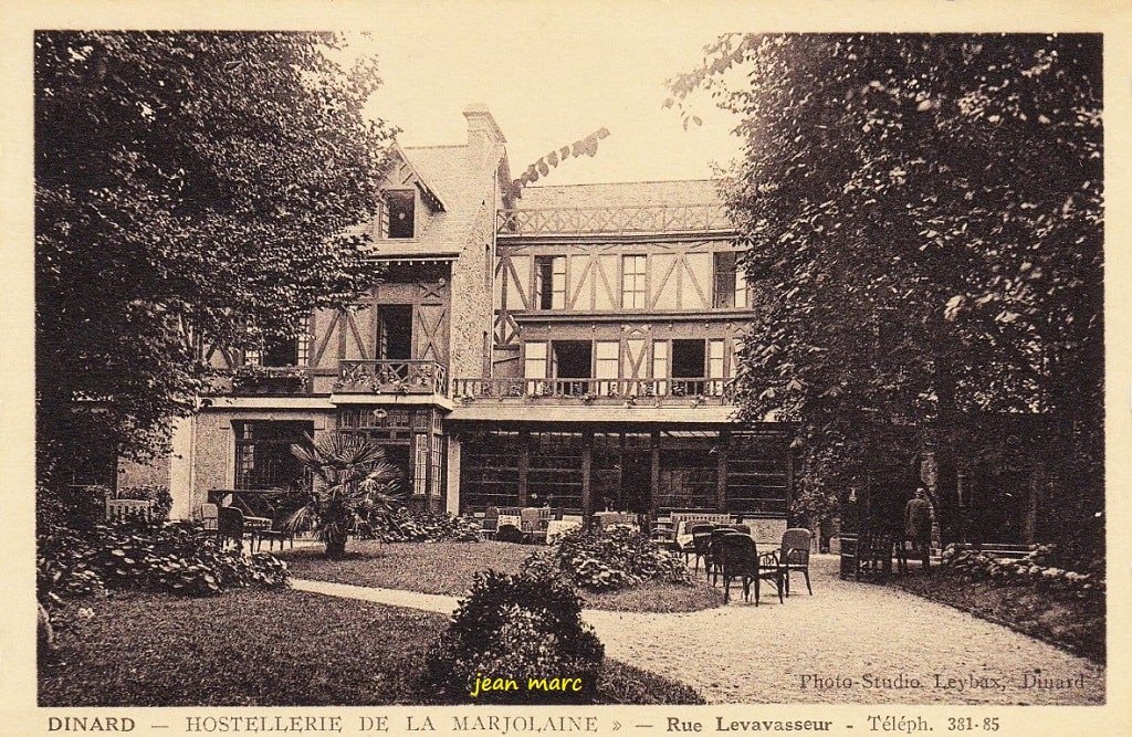 Dinard - Hostellerie de la Marjolaine - Rue Levavasseur.jpg