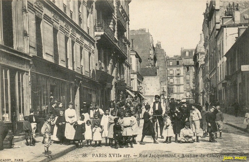 Paris XVIIe arr. - Rue Jacquemont - Avenue de Clichy.jpg