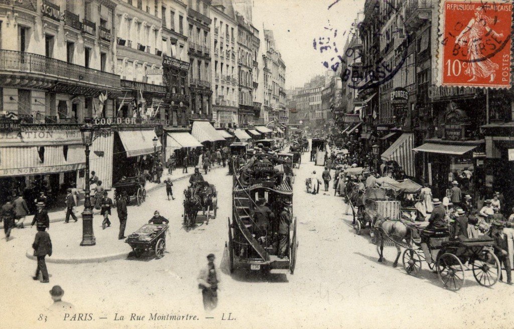 A Attelage Paris Rue Montmartre.jpg