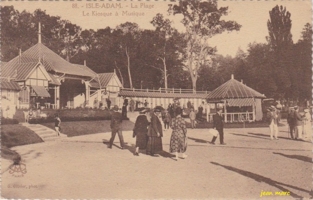 Isle-Adam - La Plage - Le Kiosque à Musique.jpg