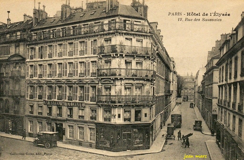 Paris VIIIe - Rue des Saussaies - Hôtel de l'Élysée.jpg