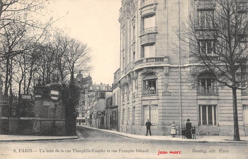 Paris XVIe - Rue Théophile Gautier et rue François Gérard.jpg