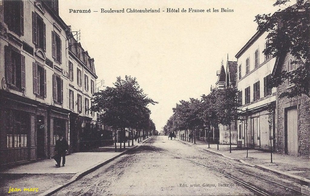 Paramé - Boulevard Chateaubriand - Hôtel de France et les Bains.jpg