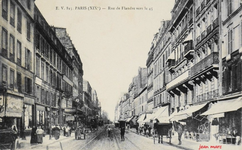 Paris XIXe - Rue de Flandre vers le 45.jpg