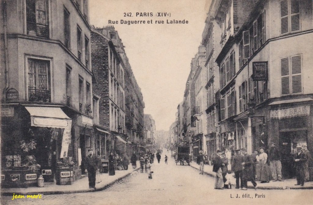 Paris XIVe - Rue Daguerre et rue Lalande.jpg