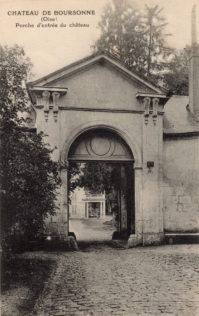 60 - BOURSONNE - CHATEAU - Porche d'entrée du.. - ENP - 04-08-26.jpg