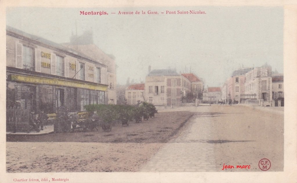 Montargis - Avenue de la Gare - Pont Saint-Nicolas.jpg