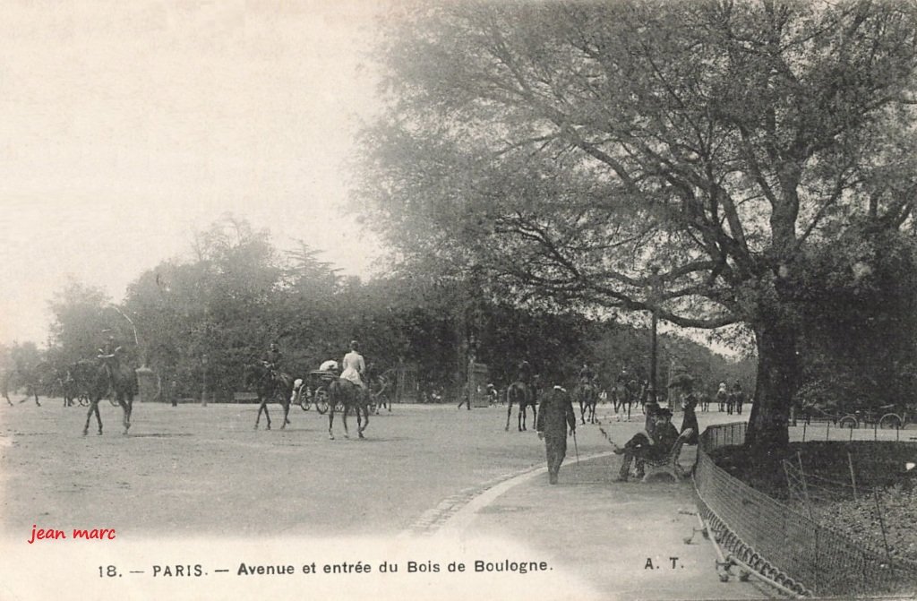 Paris XVIe - Avenue et entrée du Bois de Boulogne.jpg
