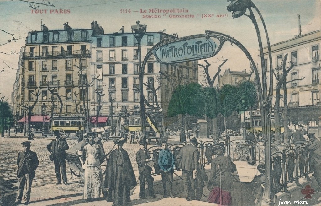 Tout Paris - 1114 - Le Métropolitain - Station Gambetta.jpg