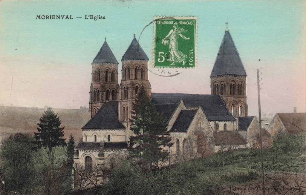 60 - MORIENVAL - L'Eglise - Edition des Comptoirs Français - 30-09-26.jpg