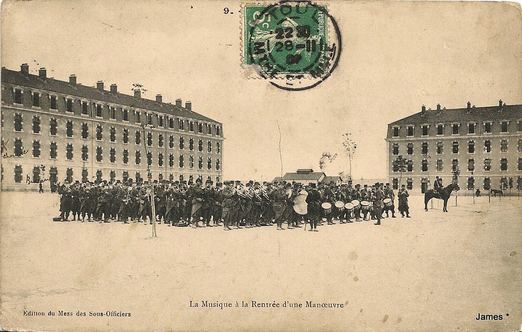 voyagée le 28 11 1907.