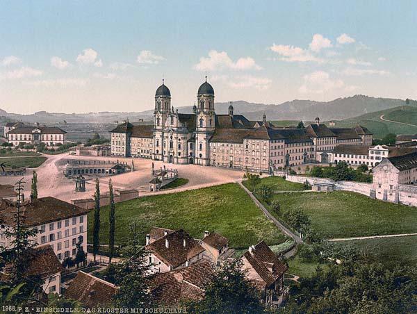 L'abbaye de Einsiedeln