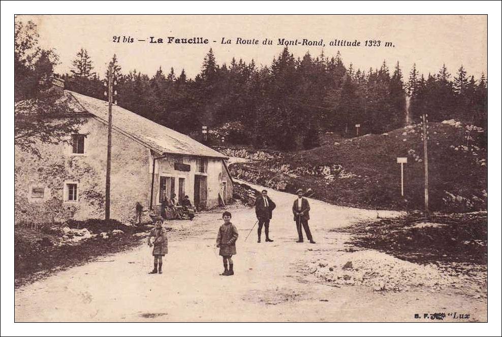 La Faucille - La route du Mont Rond