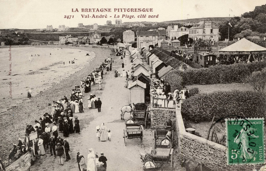 Val-André  - La Plage, côté nord