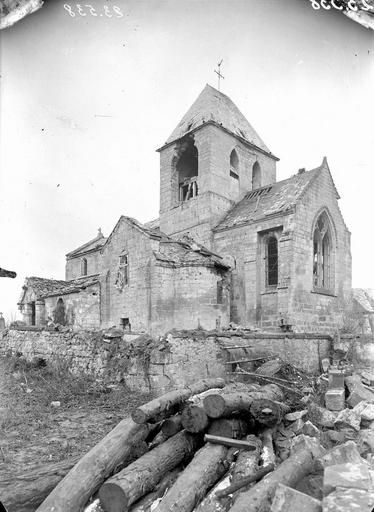 L'église de St Pierre-aux-liens , commune de Chivy-les-Etouvelles
