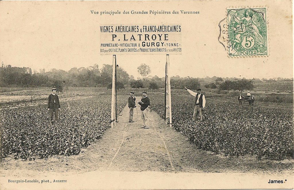 voyagée le 16 08 1907