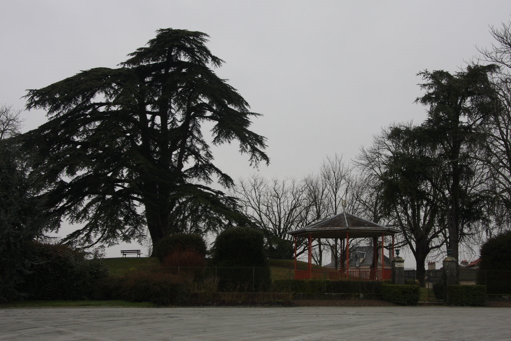 Kiosque à musique actuel du Dorat