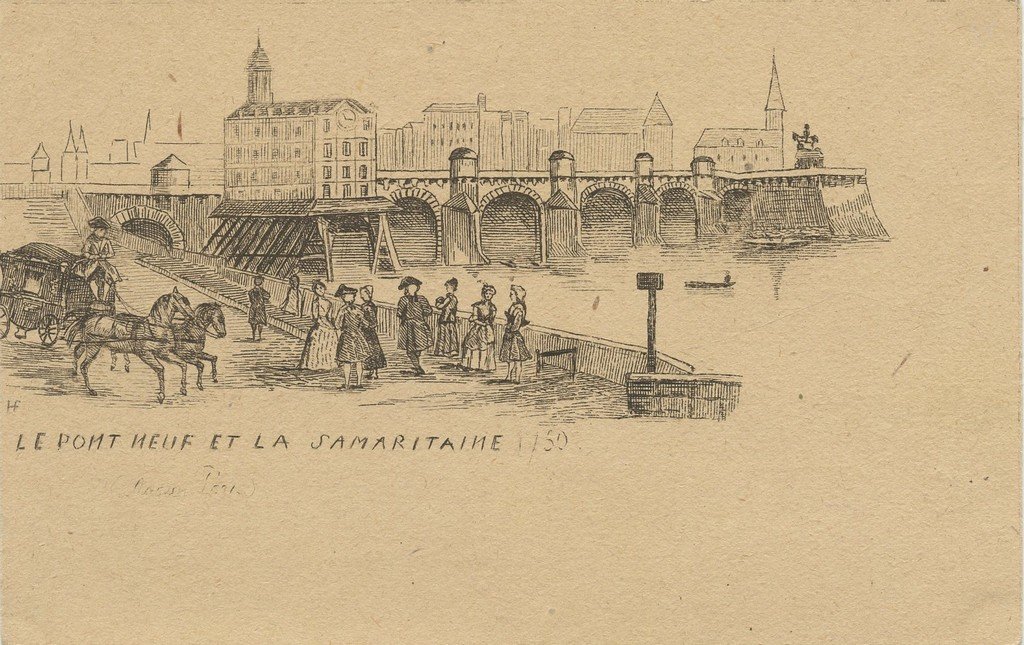 X - Le Pont Neuf et la Samaritaine.jpg