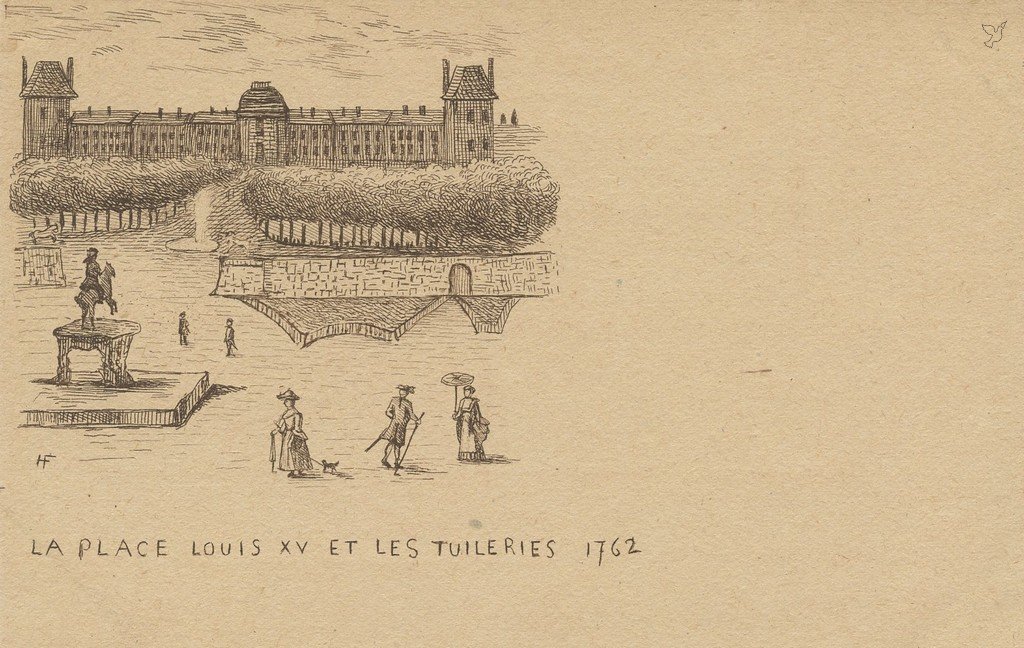 X - La Place Louis XV et les Tuileries.jpg