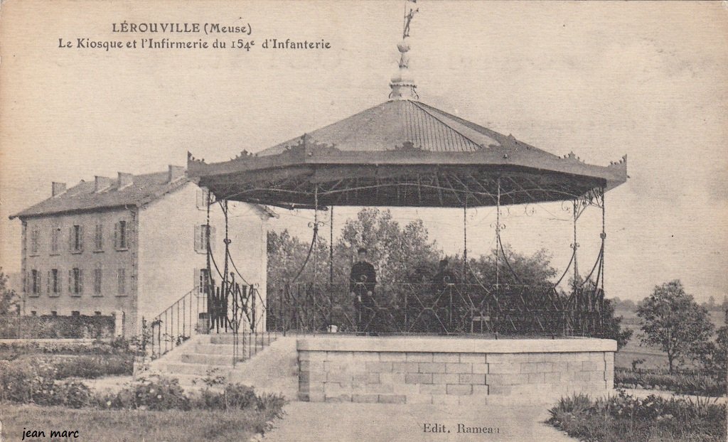 Lérouville - Le Kiosque et l'infirmerie du 154ème d'Infanterie.jpg