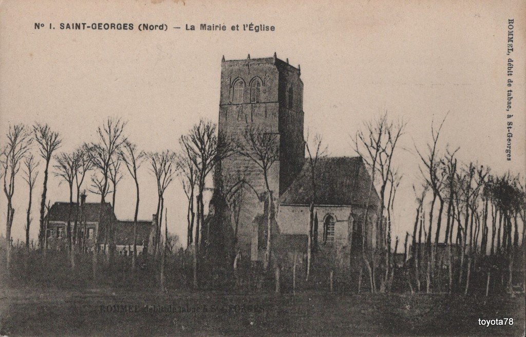 SAINT-GEORGES-La Mairie et l'Eglise.jpg