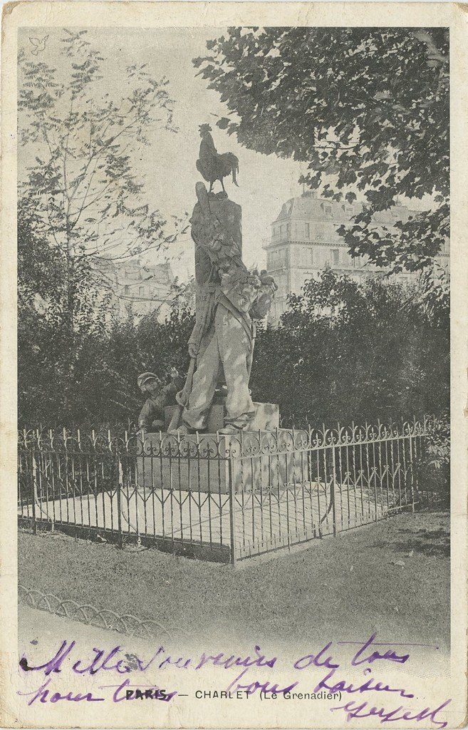 Z - Inconnu - Statue Grenadier de Charlet - Sq Abbé Vigne D Rochereau.jpg