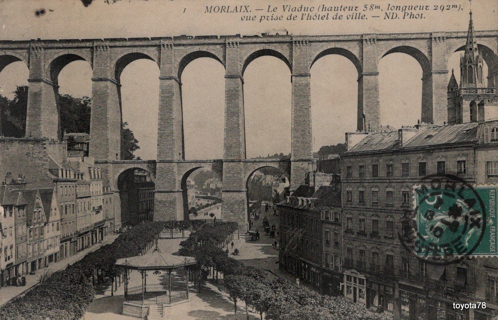 Morlaix-viaduc et square.jpg