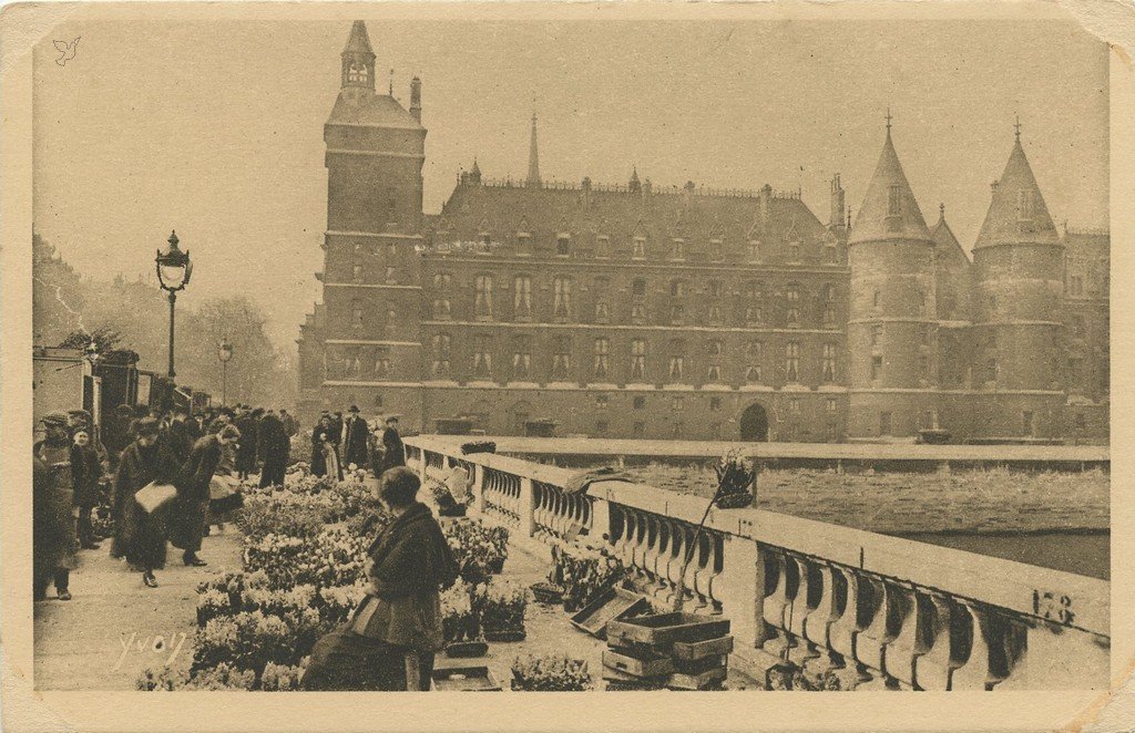 Z - YVON 143 - Marché aux fleurs pont au Change.jpg