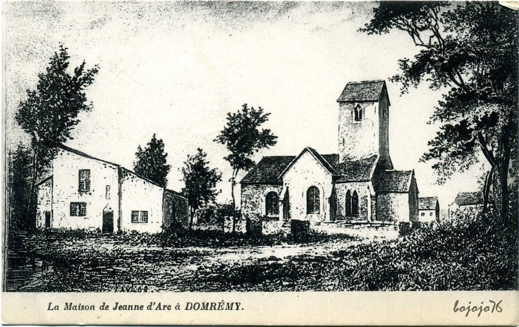 88-Domrémy-Maison Jeanne gravure.jpg