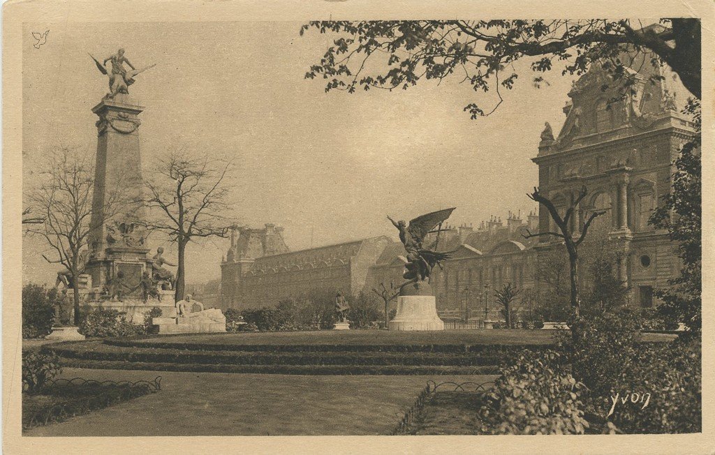 Z - YVON 83 - Paris - Jardin des Tuileries - Pavillon de Rohan.jpg