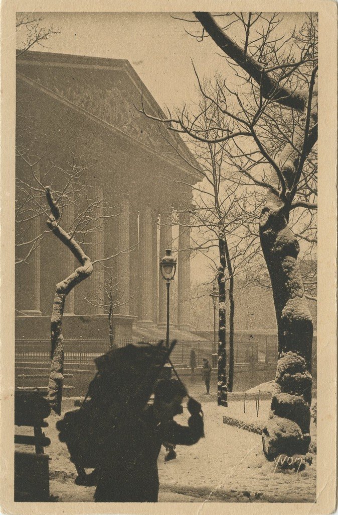 Z - YVON 270 - Paris La Madeleine un matin d'hiver.jpg