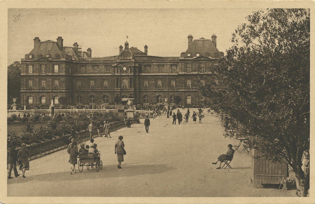 Z - YVON 333 - Le Palais et le Jardin du Luxembourg.jpg