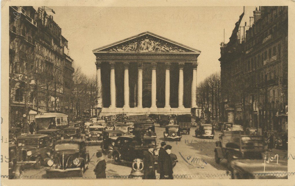 Z - YVON 60 - Paris - Eglise de la Madeleine et Rue Royale (3).jpg