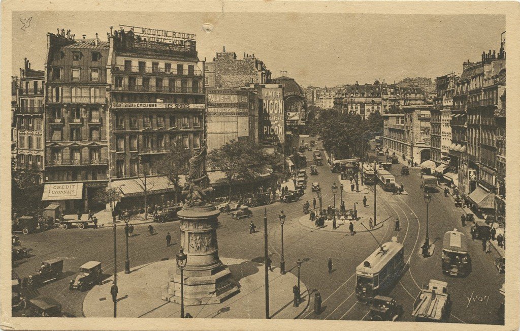 Z - YVON 277 - Paris Place Clichy.jpg