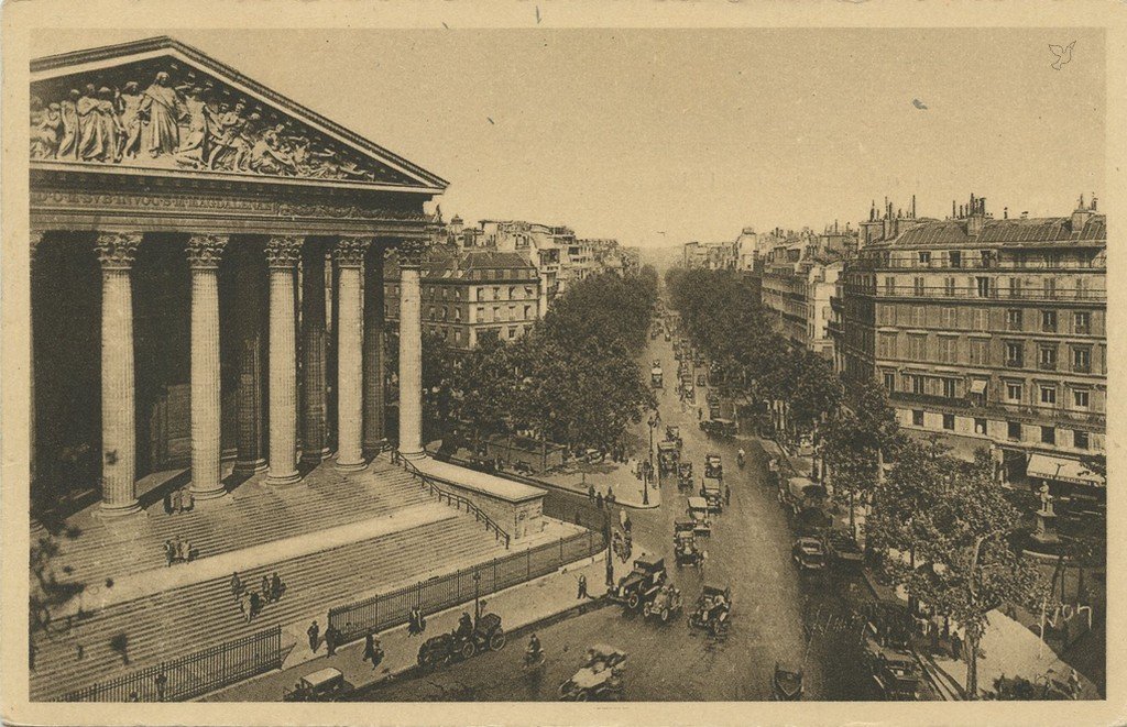 Z - YVON 33 - Paris - La Madeleine et le Bld de la Madeleine.jpg