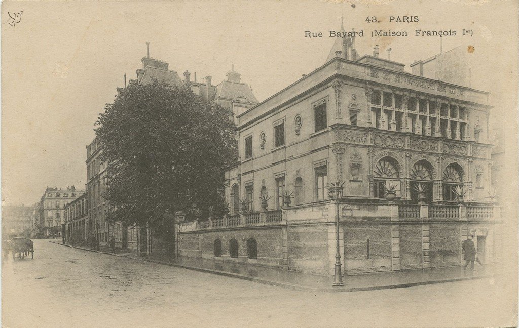 Z - Inconnu 43 - PARIS - Rue Bayard (Maison de François Ier).jpg