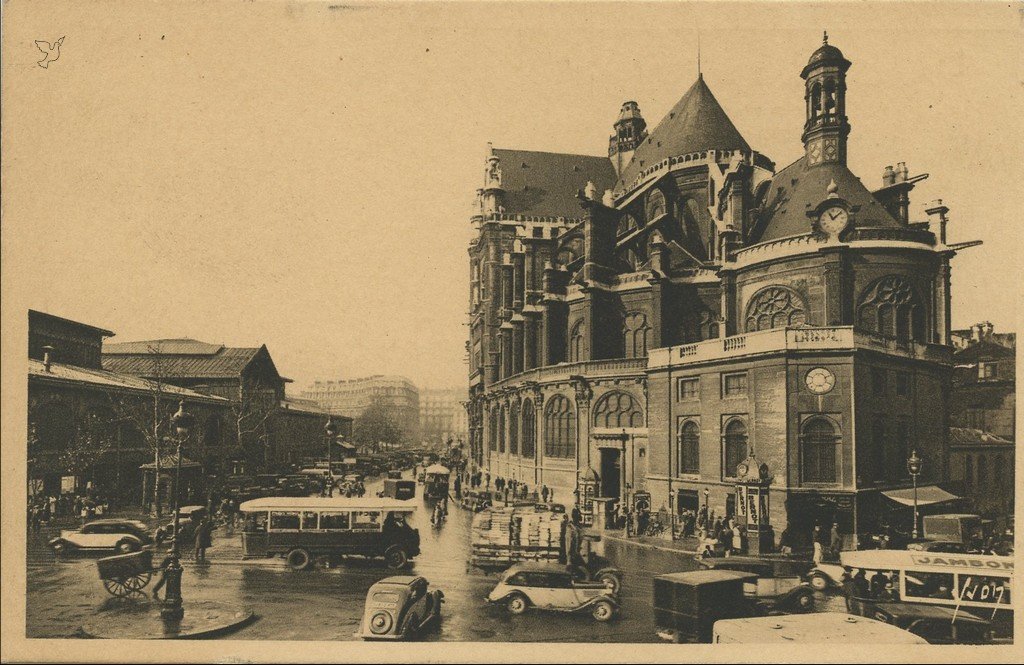 Z - YVON 203 - Paris - Eglise St-Eustache et les Halles.jpg