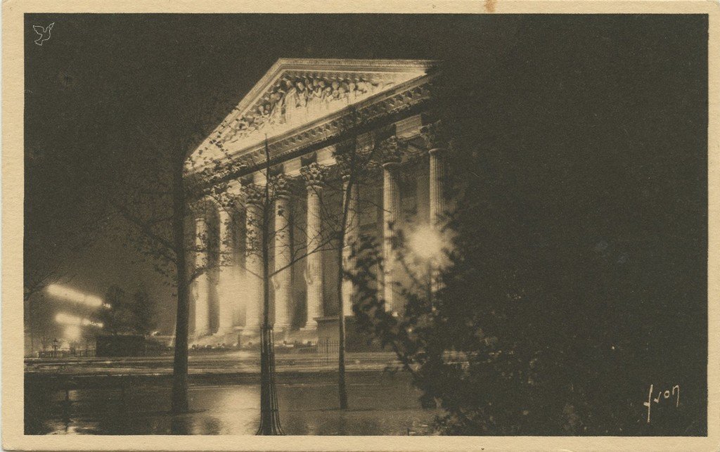 Z - YVON 348 - Paris - La Madeleine illuminée.jpg