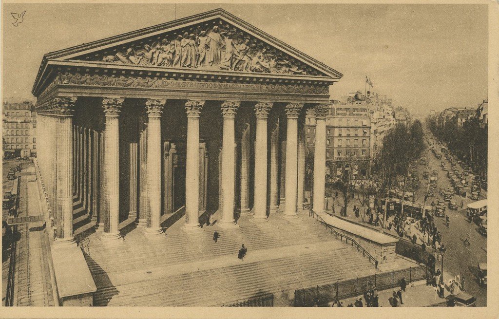 Z - YVON 109 - Paris - L'Eglise de la Madeleine - Magdalen Church.jpg