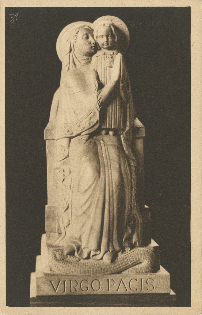 Z - YVON 276 - Paris - Basilique du SC - La Vierge de la Paix de G.Serraz.jpg