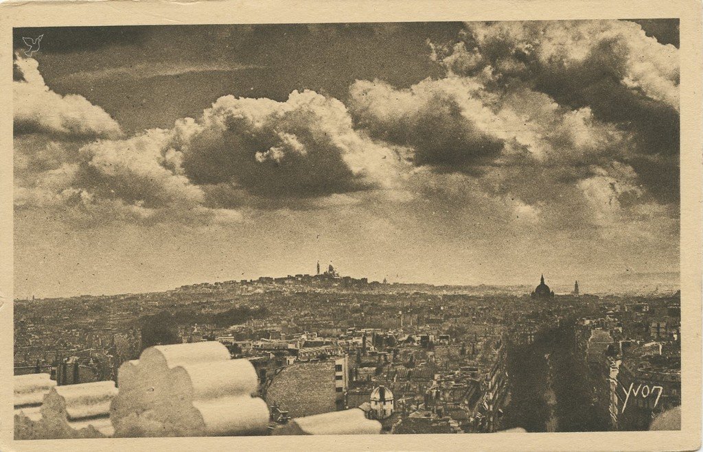 Z - YVON 240 - Paris - Perspective sur la Butte Montmartre.jpg