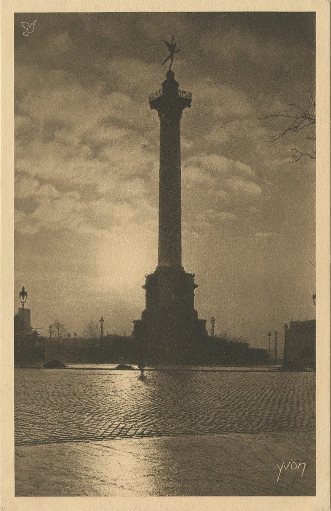 Z - YVON 209 - Paris - Place de la Bastille - Colonne de Juillet.jpg