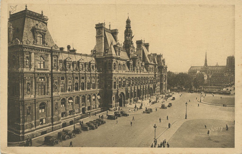 Z - YVON 20 - Paris - L'Hotel de Ville - Town Hall.jpg