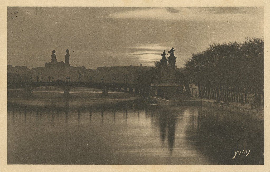 Z - YVON 182 - Paris - Crépuscule sur la Seine.jpg