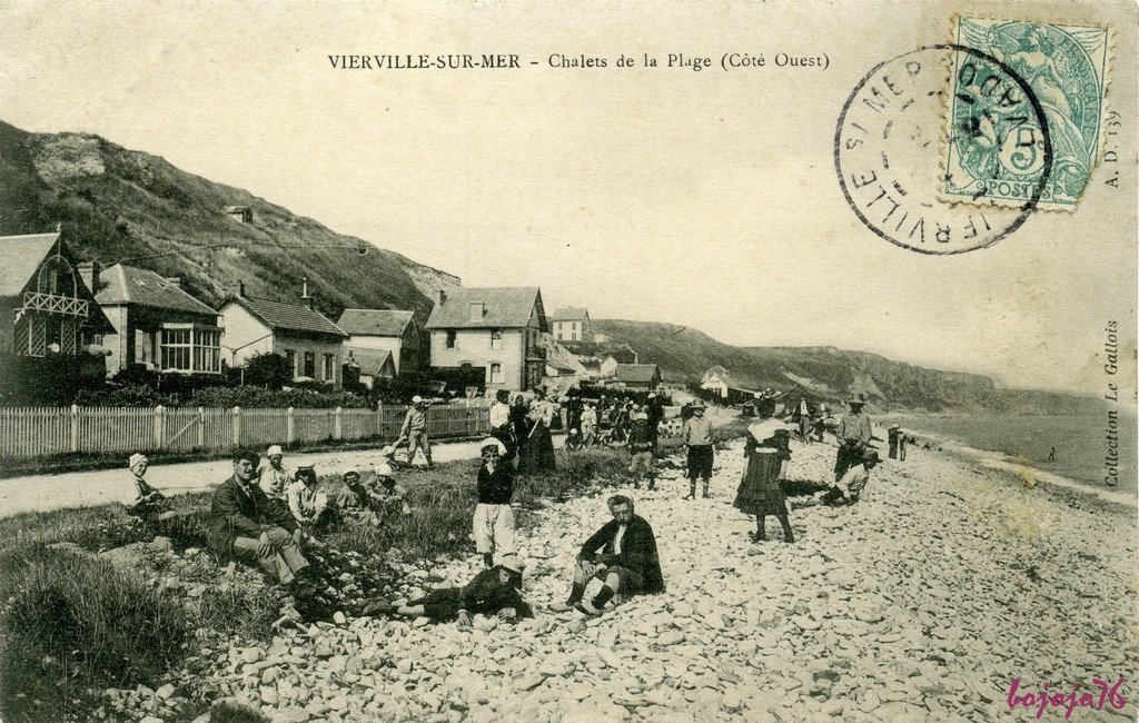 14-Vierville sur Mer-Chalets sur la Plage.jpg