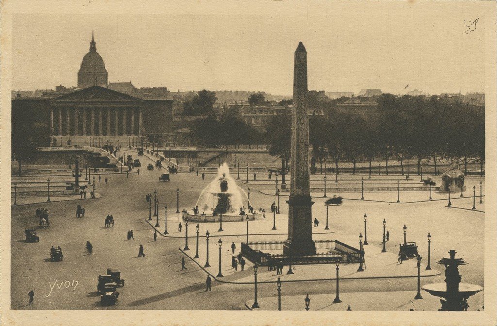 Z - YVON 106 - Paris - Place de la Concorde Obelisque et Chambre des Députés.jpg