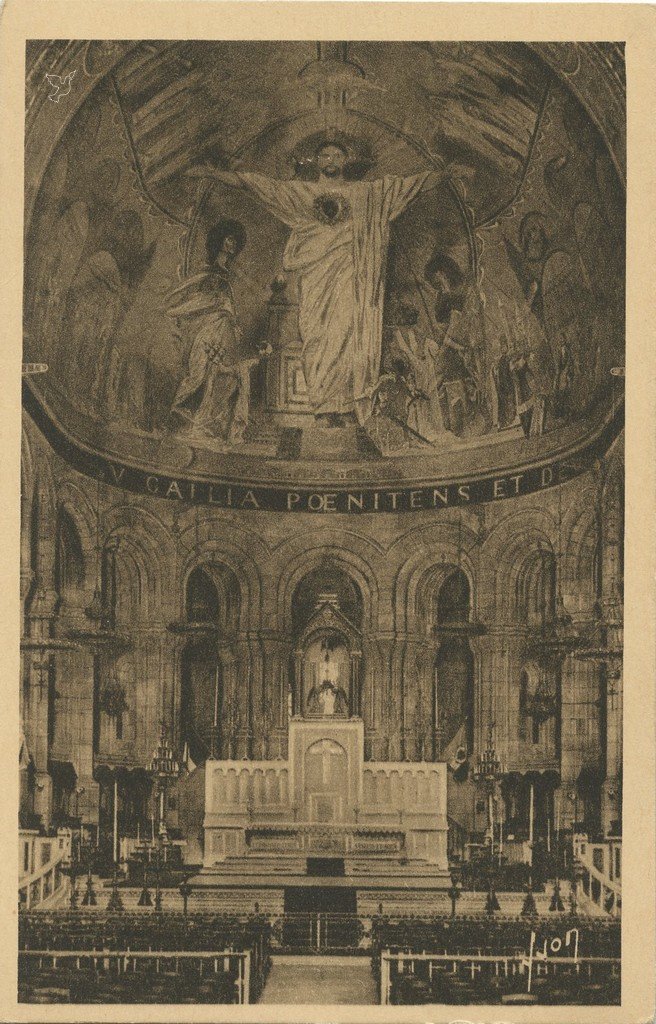 Z - YVON 315 - Paris - Basilique du SC de Montmartre - Le Choeur.jpg